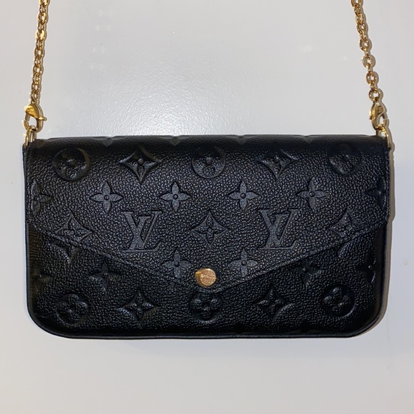 RARE🔥 Monogram Empreinte Leather Felicie Pochette - Picture 8 of 17